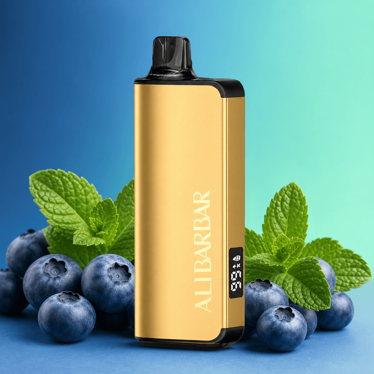 ALIBARBAR INGOT 9000 Blueberry Mint