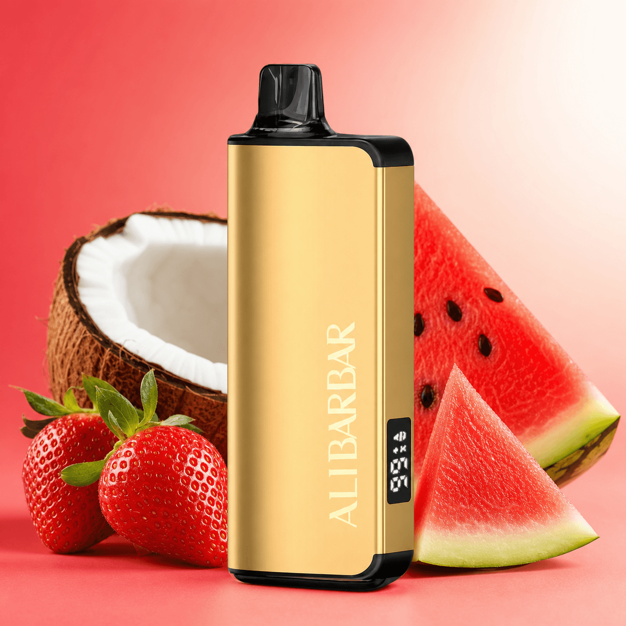 ALIBARBAR INGOT 9000 Strawberry Coconut Watermelon