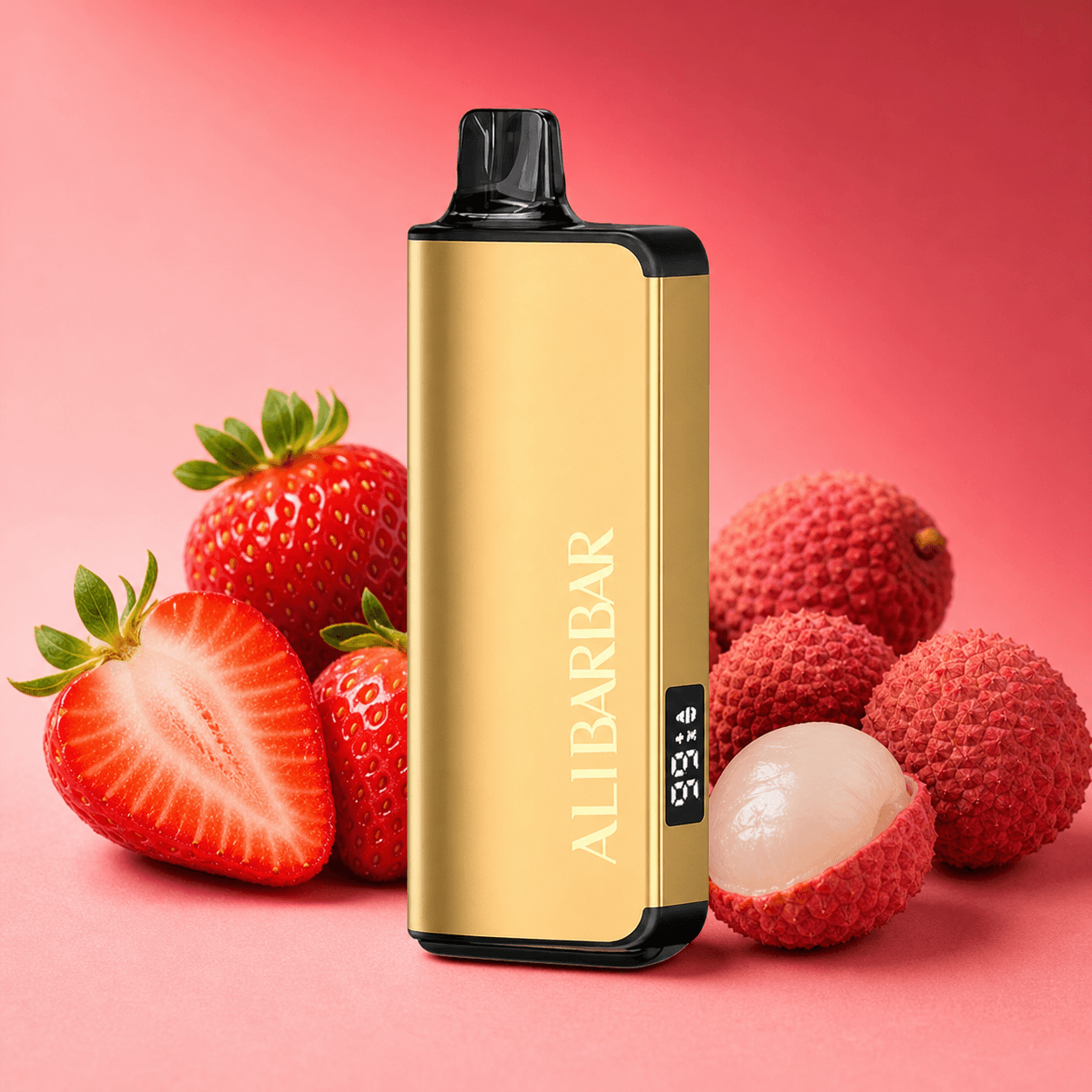 ALIBARBAR INGOT 9000 Strawberry Lychee