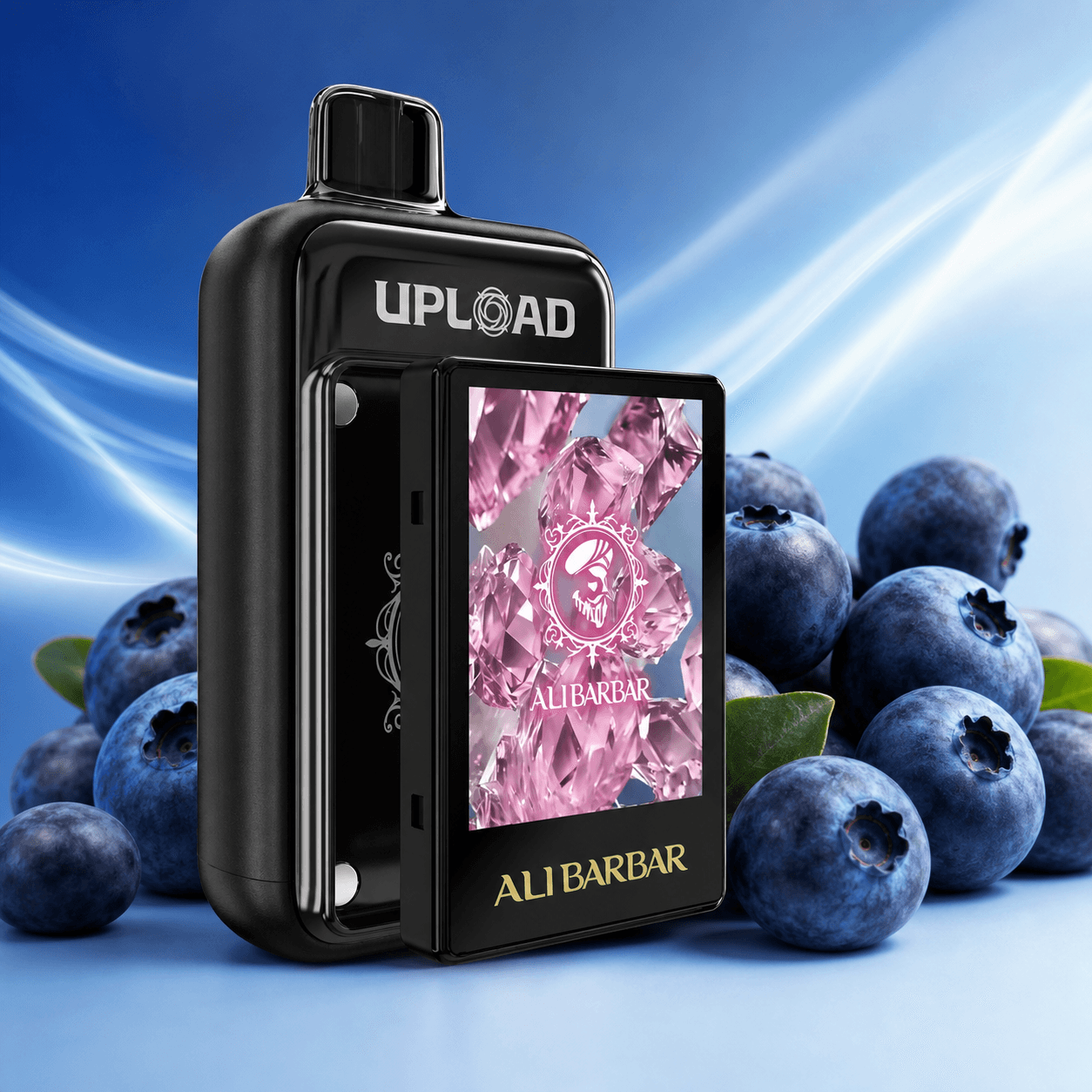 ALIBARBAR Upload 25000 + LED Blueberry Breeze