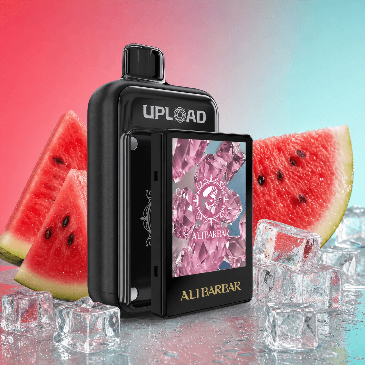 ALIBARBAR Upload 25000 + LED Watermelon Ice